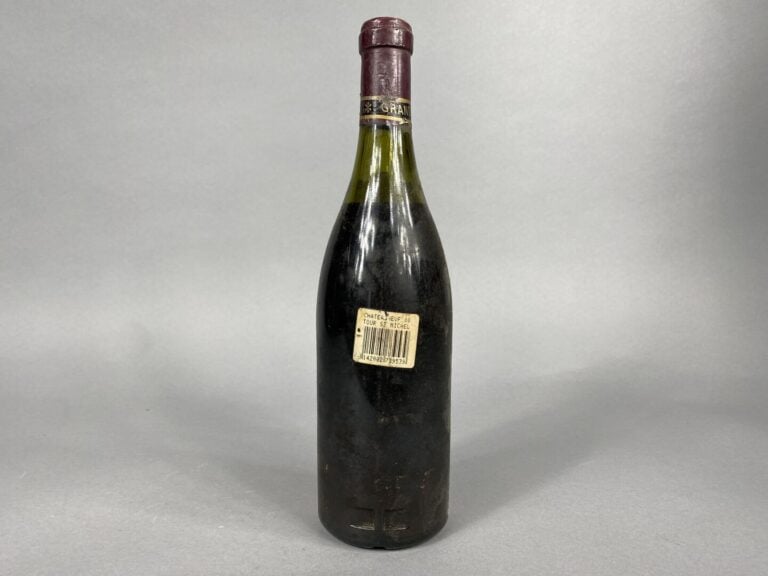 Châteauneuf-du-Pape - Une Bouteille, 1988 - (étiquette effacée, abimée, niveau…