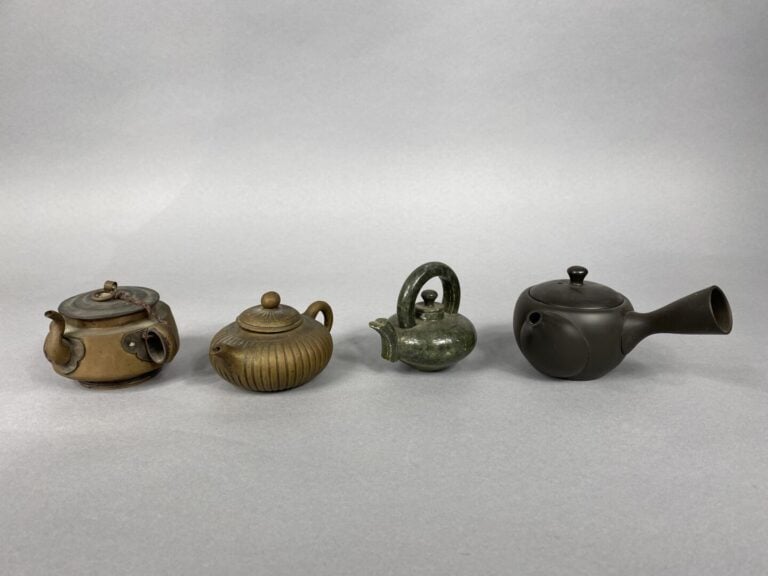 Chine et divers - Ensemble de théières de formes et tailles diverses - Certaine…