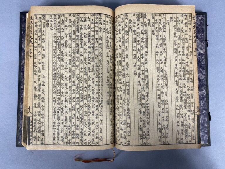 Chine - Livre sur la médecine chinoise avec illustrations - (usures sur les tra…