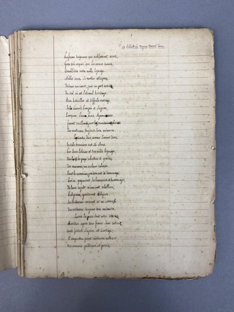 Chronique des seigneurs d'Ambroise par Frère Hervé de la Queue, de l'Ordre du C…