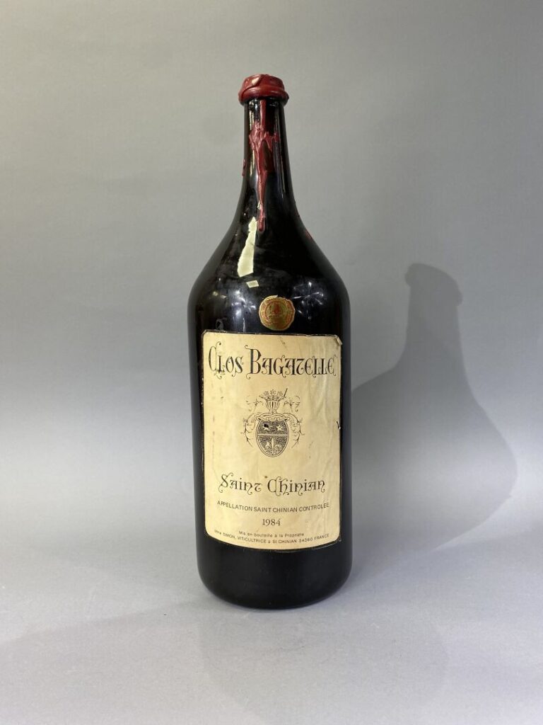 Clos bagatelle, Saint Chinian - Une bouteille, 1984
