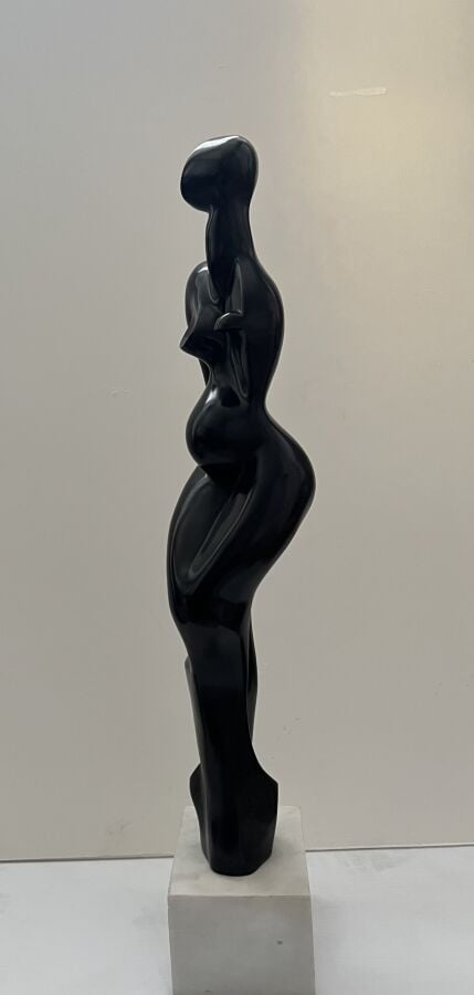 ECOLE XX SIECLE dans le goût de Katarzyna KOBRO (1898-1951) - Nu cubisant, c.19…