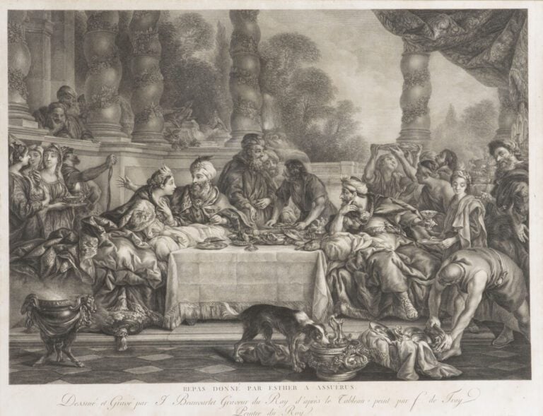 Ensemble de deux gravures en noir encadrées : - - Vue du pausilype près de Napl…