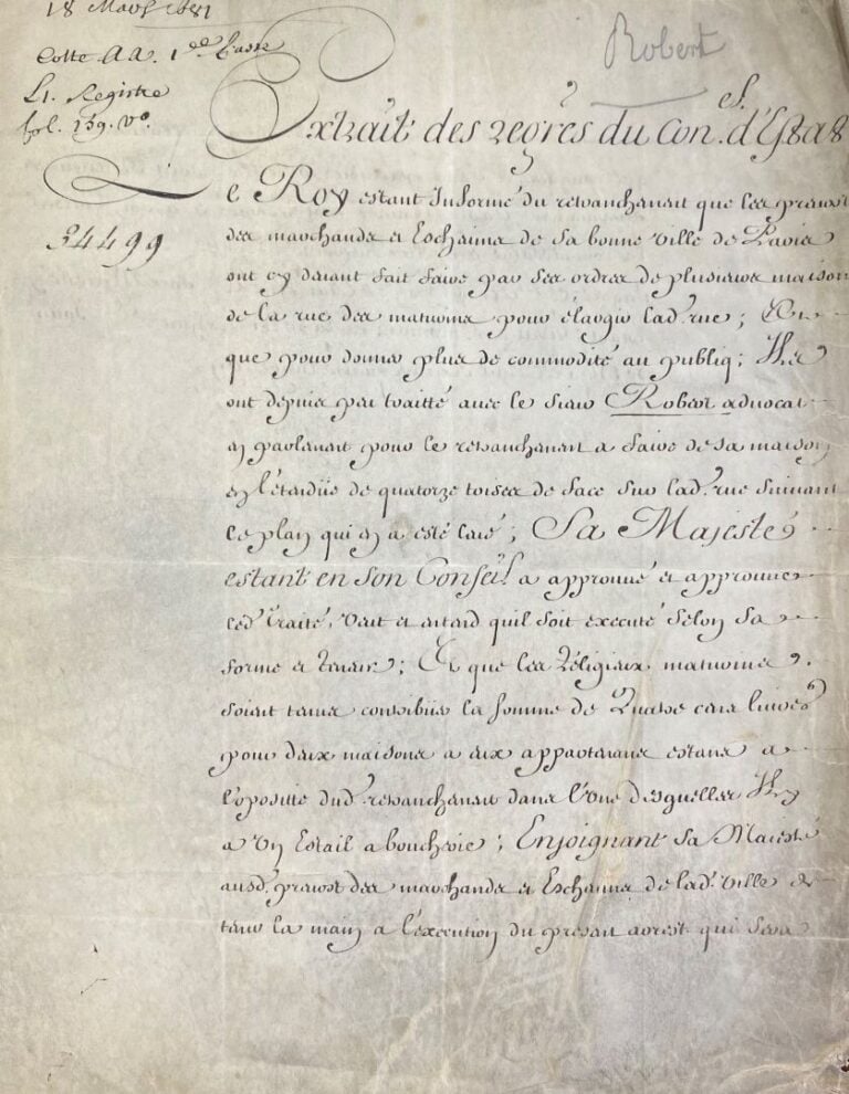 Ensemble de documents et de pièces manuscrites : - - Pièce manuscrite in 4° sur…