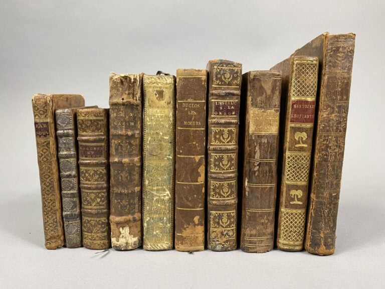 Ensemble de livres comprenant : - - Arioste, Roland furieux, 4 volumes, Brunet…