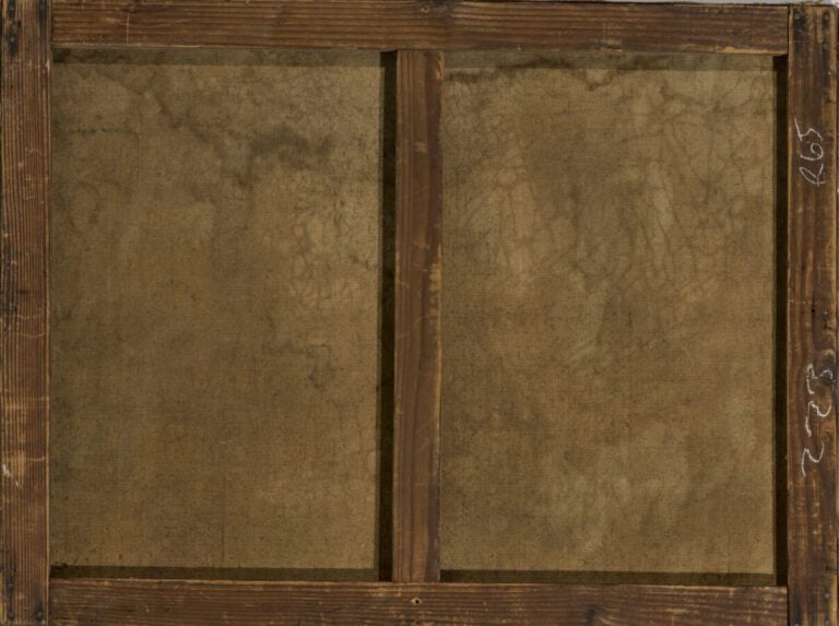 Ensemble de sept oeuvres : - - Ecole françaaise - la maison - Huile sur toile,…