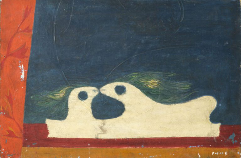 George PAPAZOFF (1894-1972) - Huile sur toile, signée en bas à droite, petits m…