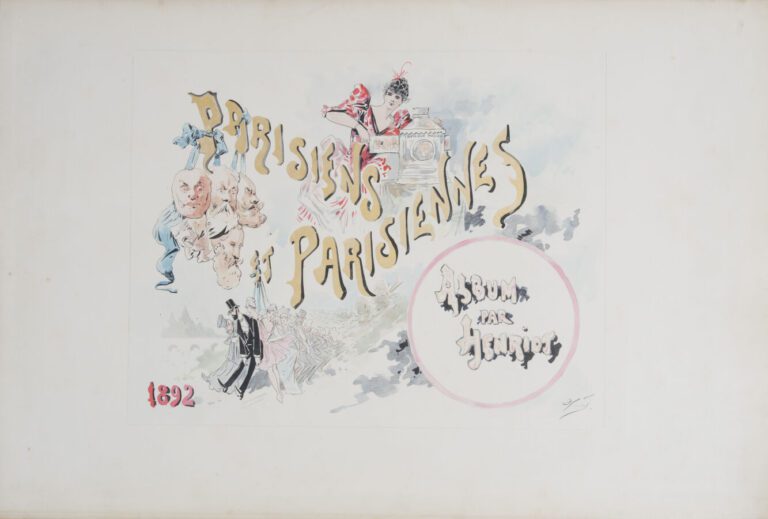 HENRIOT (Henri Maigrot dit) Parisiens et Parisiennes - Album unique contenant 2…
