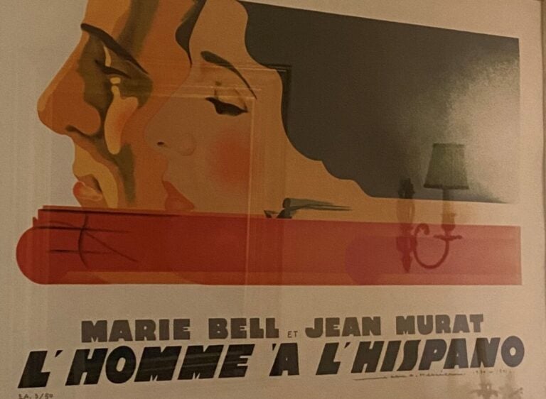 Jean-Adrien MERCIER(1899-1995). - « L'homme à l'hispano » - Lithographie en cou…