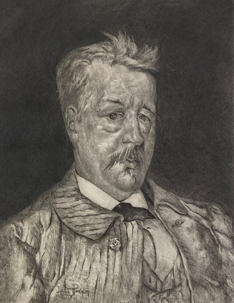 Julien Auguste PERREY (1871-?) - Fort lot d'eaux-fortes et aquateintes représen…