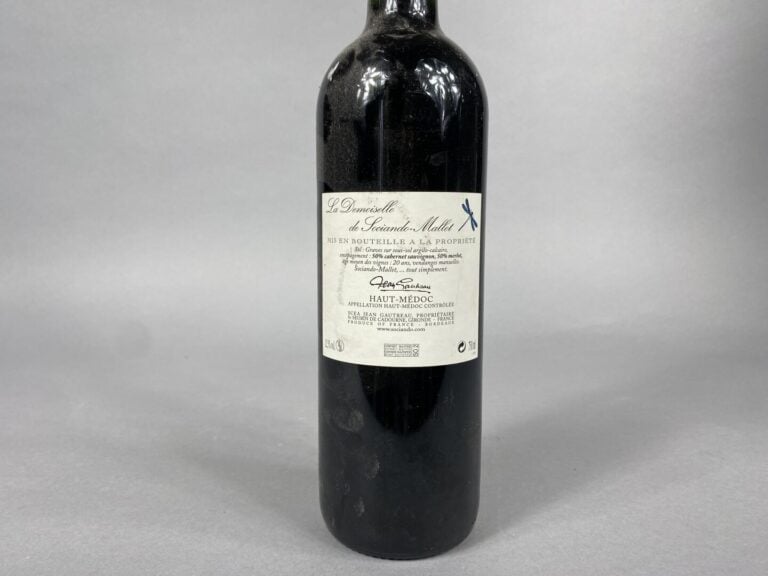 La Demoiselle de Sociando-Mallet, Jean-Gautreau, - Une bouteille, 2008