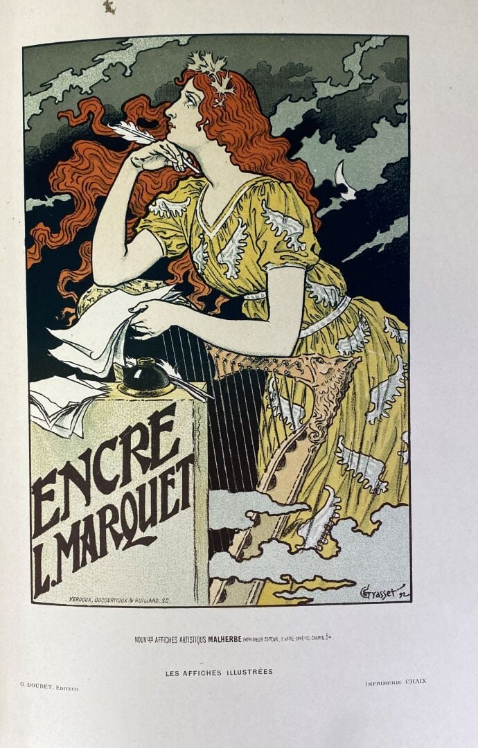 MAINDRON (Ernest) - Les Affiches Illustrées (1886-1895). 64 lithographies en co…