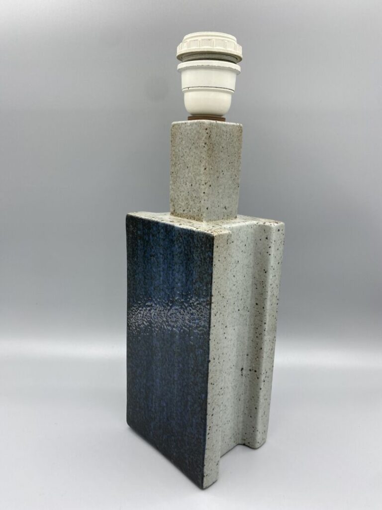 PALSHUS DANEMARK - Lampe en céramique vernissée - Signée - H : 28 cm