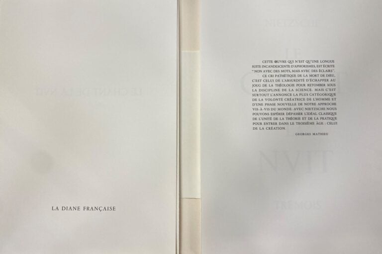 Pierre-Yves TREMOIS (1921-2020) et NIETZSCHE - Le chant de la nuit - Ed. La Dia…