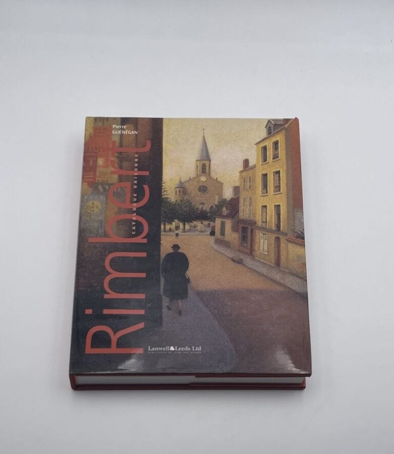 RENÉ RIMBERT - Pierre Guénégan, Rimbert. Catalogue raisonné, Lanwell & Leeds Lt…