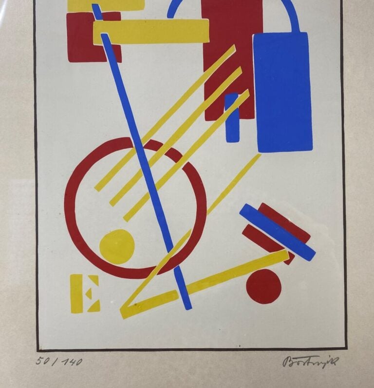 Sandor BORTNYIK (1893-1976) - Sans titre - Deux lithographies - Signées en bas…