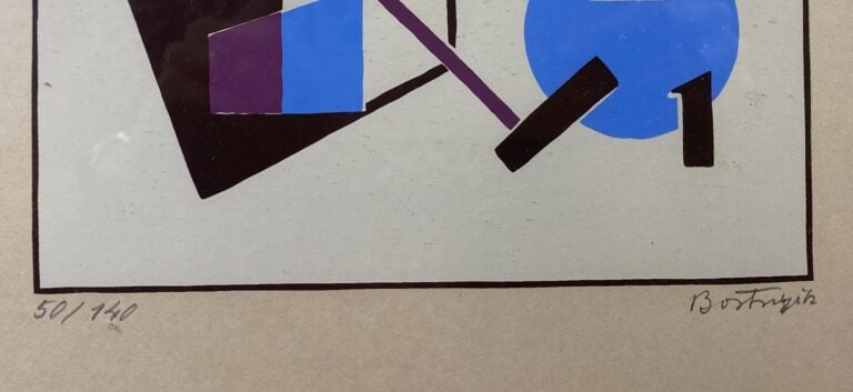 Sandor BORTNYIK (1893-1976) - Sans titre - Deux lithographies - Signées en bas…