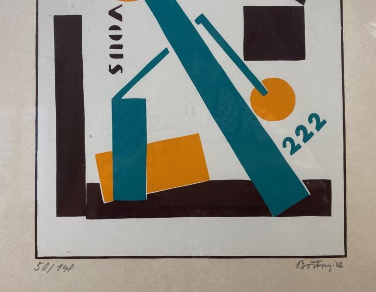 Sandor BORTNYIK (1893-1976) - Sans titre - Deux lithographies - Signées en bas…