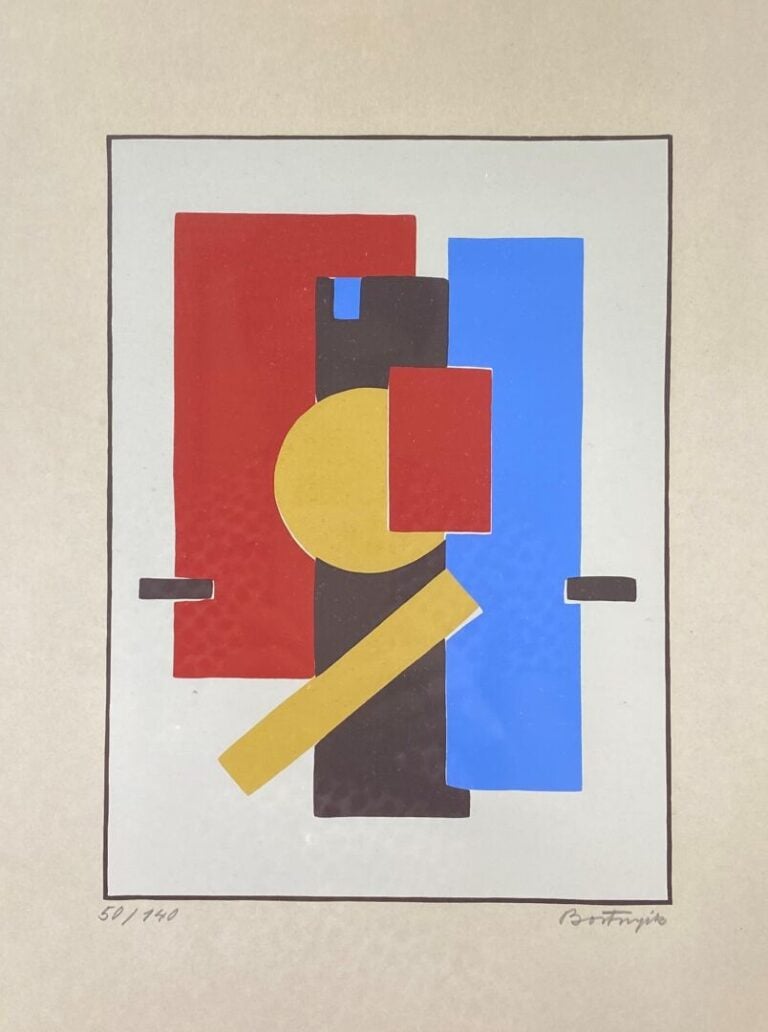 Sandor BORTNYIK (1893-1976) - Sans titre - Deux lithographies - Signées en bas…