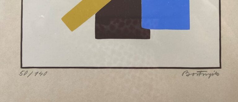 Sandor BORTNYIK (1893-1976) - Sans titre - Deux lithographies - Signées en bas…