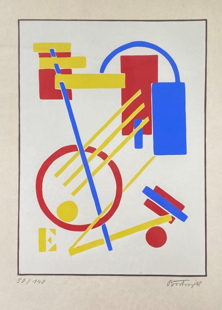 Sandor BORTNYIK (1893-1976) - Sans titre - Deux lithographies - Signées en bas…