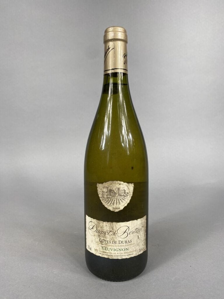 Sauvignon et Bougogne - Ensemble de cinq bouteilles comprenant : - - Bougogne,…
