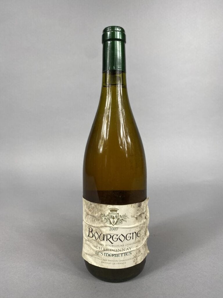 Sauvignon et Bougogne - Ensemble de cinq bouteilles comprenant : - - Bougogne,…