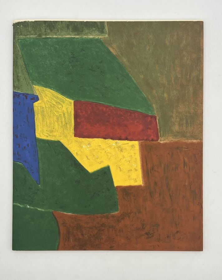 SERGE POLIAKOFF- Dina Vierny, Jean Leymarie, Poliakoff. Gouaches, Galerie Dina…