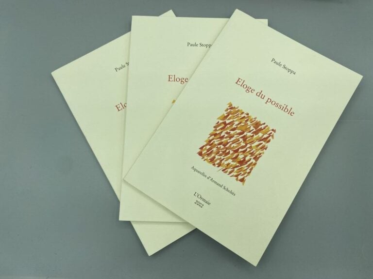 STOPPA Paule - SCHOLTES Armand - Eloge du possible. - Vence, Editions de l'Orma…