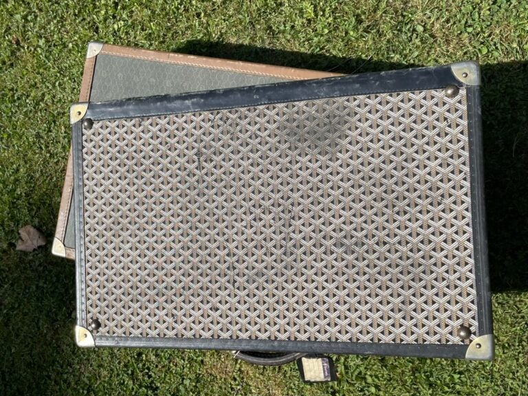 Une malle GOYARD - 70x45x20 cm