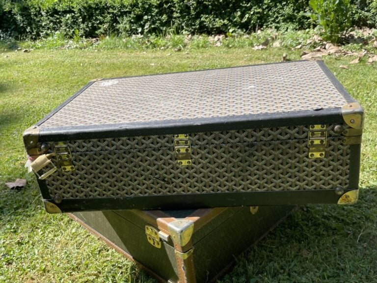 Une malle GOYARD - 70x45x20 cm