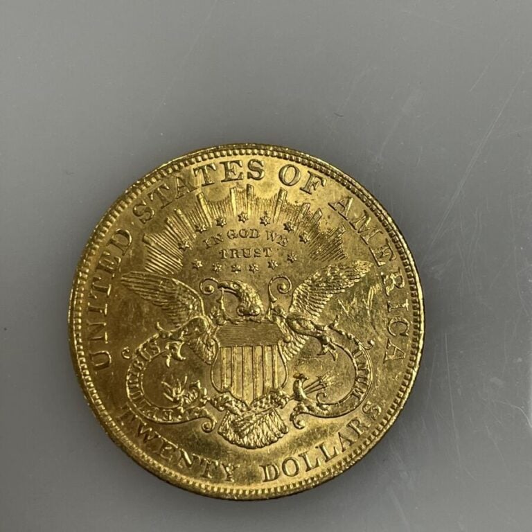 Une pièce de 20 Dollars en or (900‰) "Liberty Head - Double Eagle" - 1904 - 33.…