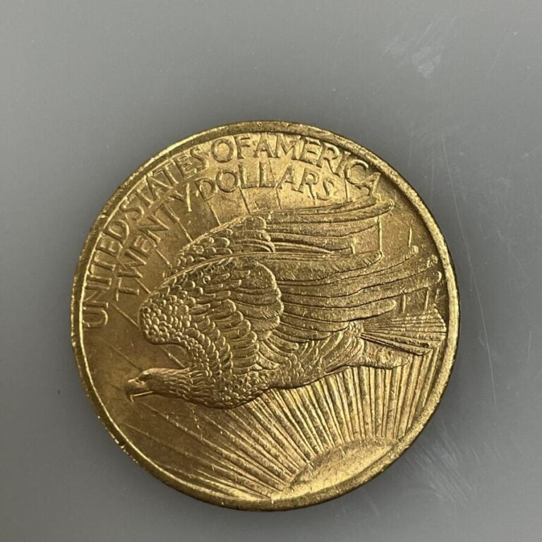 Une pièce de 20 Dollars en or (900‰) Saint-Gaudens " Double Eagle" - 1908 - 33.…