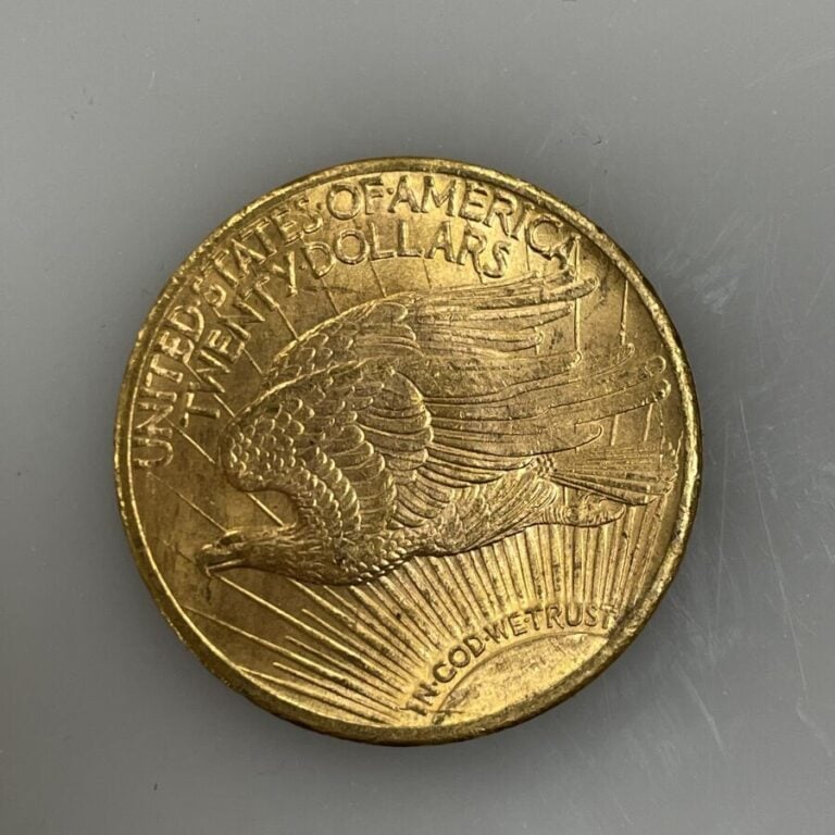 Une pièce de 20 Dollars en or (900‰) Saint-Gaudens " Double Eagle" - 1922 - 33.…
