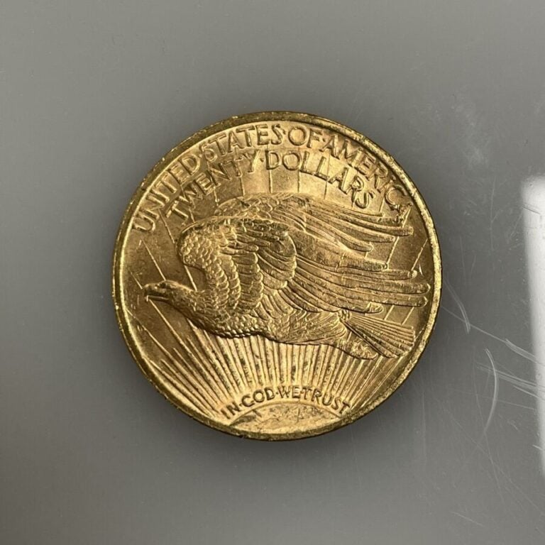 Une pièce de 20 Dollars en or (900‰) Saint-Gaudens " Double Eagle" - 1923 - 33.…