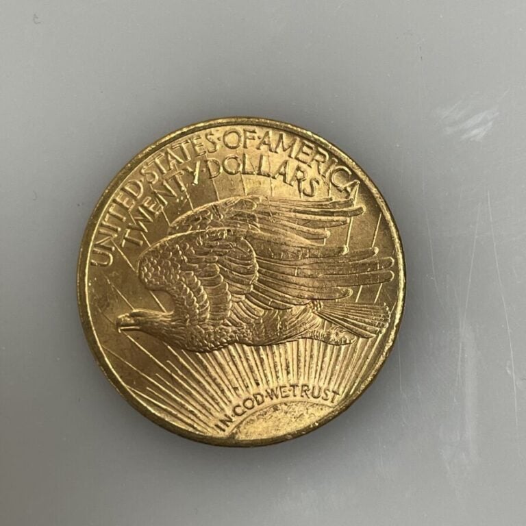 Une pièce de 20 Dollars en or (900‰) Saint-Gaudens " Double Eagle" - 1924 - 33.…