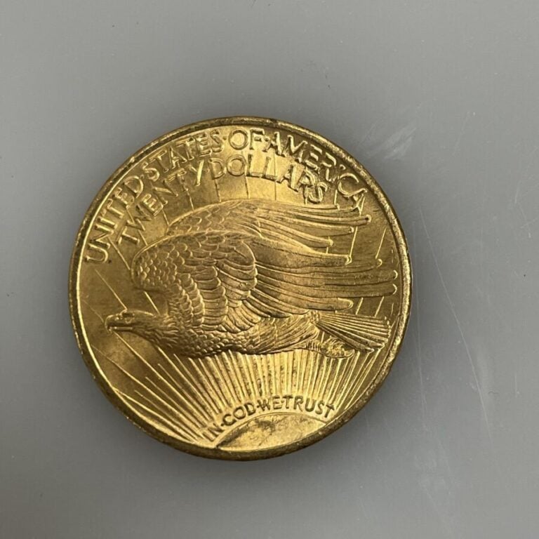 Une pièce de 20 Dollars en or (900‰) Saint-Gaudens " Double Eagle" - 1924 - 33.…