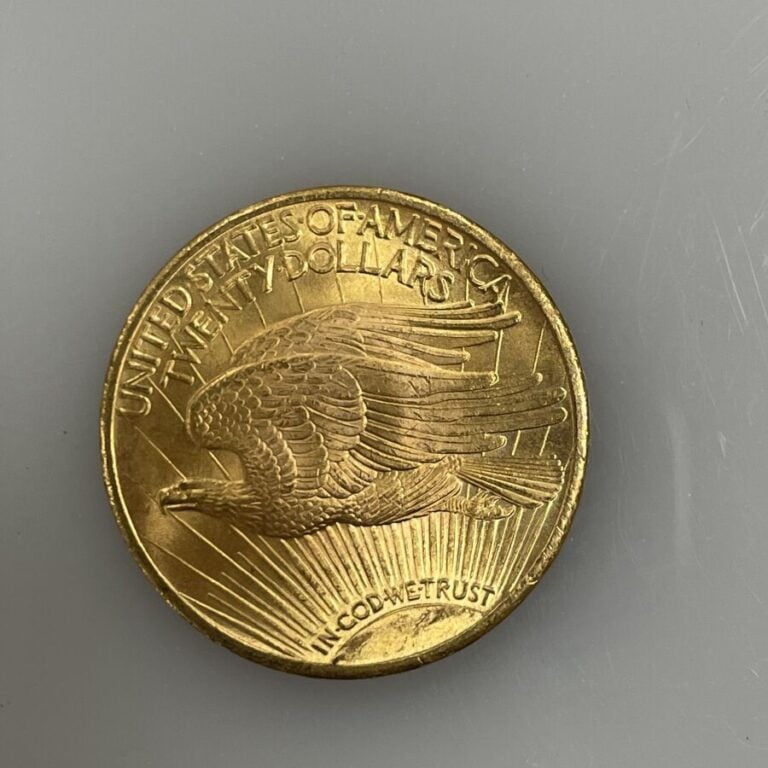 Une pièce de 20 Dollars en or (900‰) Saint-Gaudens " Double Eagle" - 1924 - 33.…