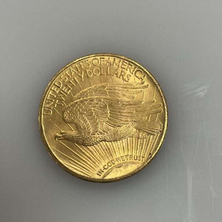 Une pièce de 20 Dollars en or (900‰) Saint-Gaudens " Double Eagle" - 1924 - 33.…