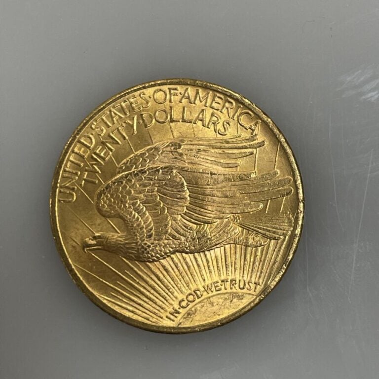 Une pièce de 20 Dollars en or (900‰) Saint-Gaudens " Double Eagle" - 1924 - 33.…