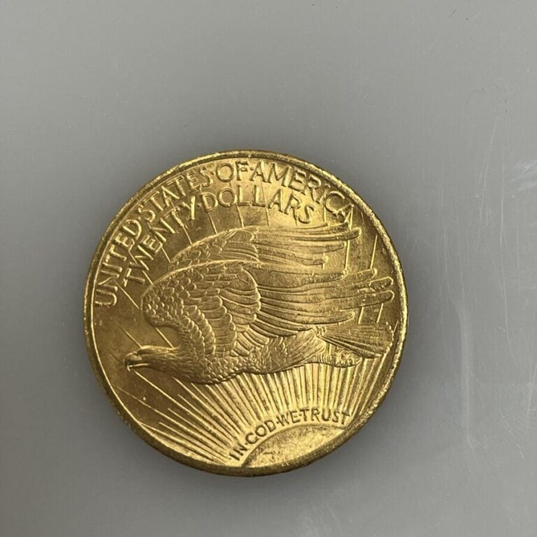 Une pièce de 20 Dollars en or (900‰) Saint-Gaudens " Double Eagle" - 1924 - 33.…