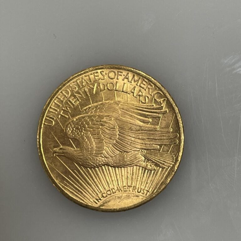 Une pièce de 20 Dollars en or (900‰) Saint-Gaudens " Double Eagle" - 1924 - 33.…