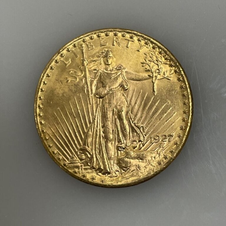 Une pièce de 20 Dollars en or (900‰) Saint-Gaudens " Double Eagle" - 1927 - 33.…