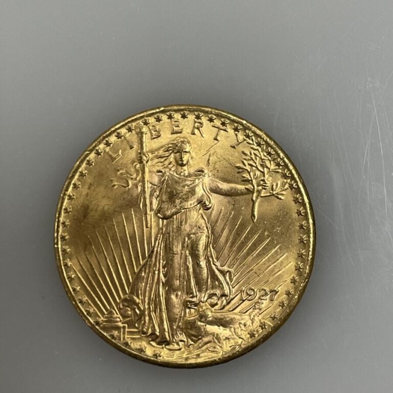 Une pièce de 20 Dollars en or (900‰) Saint-Gaudens " Double Eagle" - 1927 - 33.…
