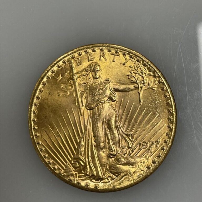 Une pièce de 20 Dollars en or (900‰) Saint-Gaudens " Double Eagle" - 1927 - 33.…