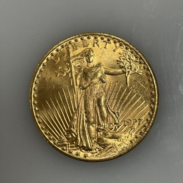 Une pièce de 20 Dollars en or (900‰) Saint-Gaudens " Double Eagle" - 1927 - 33.…