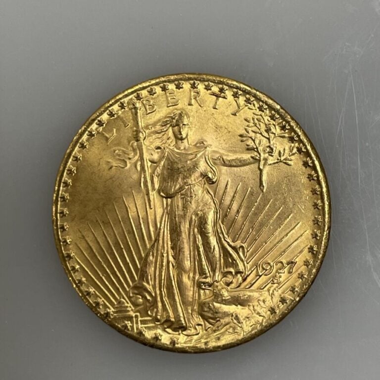 Une pièce de 20 Dollars en or (900‰) Saint-Gaudens " Double Eagle" - 1927 - 33.…