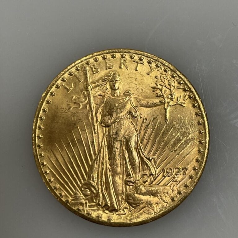 Une pièce de 20 Dollars en or (900‰) Saint-Gaudens " Double Eagle" - 1927 - 33.…