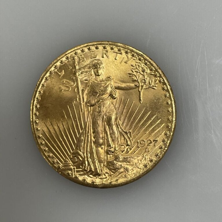 Une pièce de 20 Dollars en or (900‰) Saint-Gaudens " Double Eagle" - 1927 - 33.…