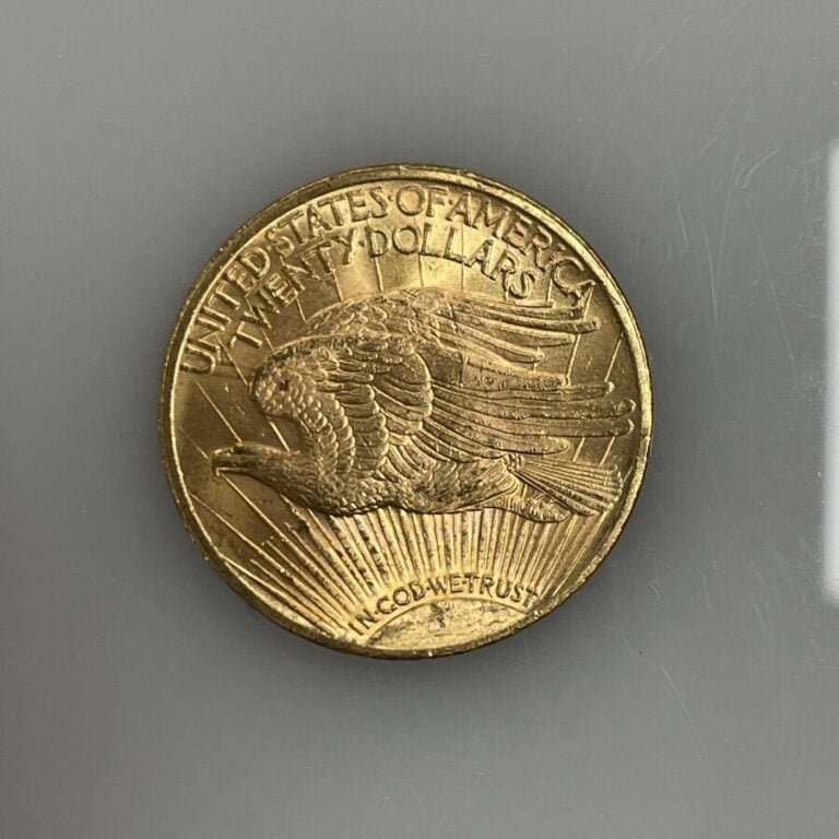 Une pièce de 20 Dollars en or (900‰) Saint-Gaudens " Double Eagle" - 33.4 gramm…